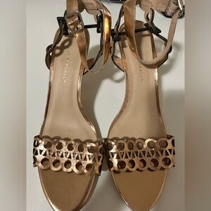 Loeffler Randall rose gold heels size 10.5